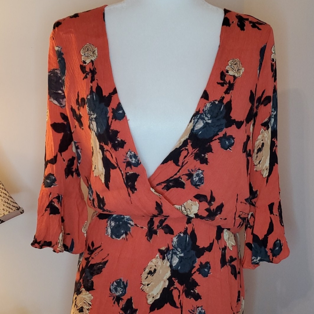 Miss Me High Low Floral Dress - Picture 2 of 5